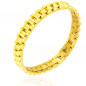 Bracelet Homme Acier Doré