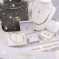 Pendentif Médaille Or 18 Carats 750 Jaune - Constellation Zodiaque Cancer - Chaine Offerte Pendentif Médaille Or 18 Carats 750 Jaune - Constellation Zodiaque Cancer - Chaine Offerte