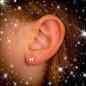 Boucles d'Oreilles Or 18 Carats 750/000 Jaune - Papillons