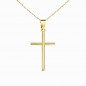 Collier - Médaille Croix Or 18 Carats 750/000 Jaune - Chaine Dorée Collier - Médaille Croix Or 18 Carats 750/000 Jaune - Chaine Dorée