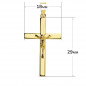 Pendentif - Médaille Christ sur la Croix Or 18 Carats 750 Jaune - Chaines Offertes Pendentif - Médaille Christ sur la Croix Or 18 Carats 750 Jaune - Chaines Offertes