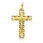 Pendentif - Médaille Christ sur la Croix Or 18 Carats 750 Jaune - Chaines Offertes Pendentif - Médaille Christ sur la Croix Or 18 Carats 750 Jaune - Chaines Offertes
