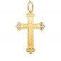 Pendentif - Médaille Croix Or 18 Carats 750 Jaune - Chaines Offertes Pendentif - Médaille Croix Or 18 Carats 750 Jaune - Chaines Offertes