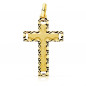 Pendentif - Médaille Croix Or 18 Carats 750 Jaune - Chaines Offertes Pendentif - Médaille Croix Or 18 Carats 750 Jaune - Chaines Offertes