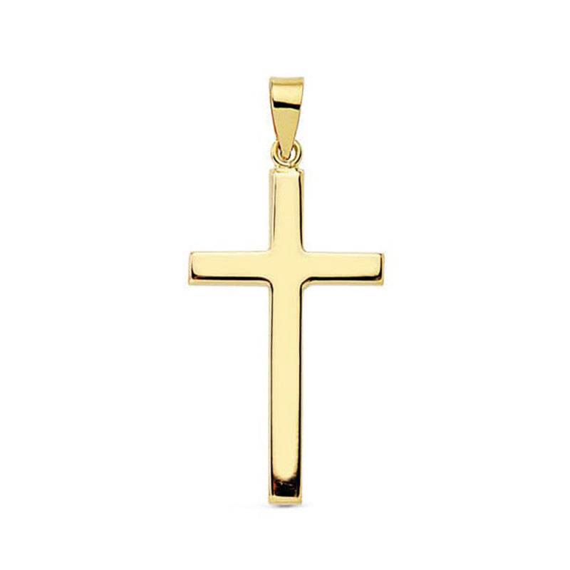 Pendentif - Médaille Croix Or 18 Carats 750 Jaune - Chaine Offerte Pendentif - Médaille Croix Or 18 Carats 750 Jaune - Chaine Offerte